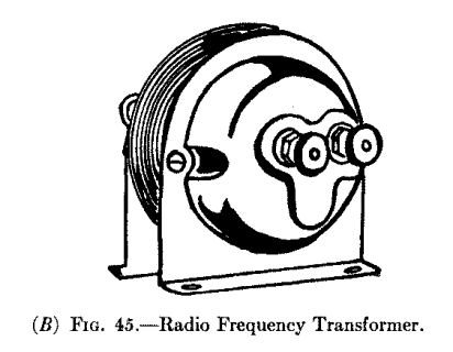 (B) Fig. 45.--Radio Frequency Transformer.
